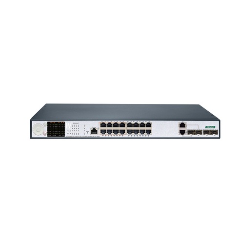 16-Port Gigabit+2G Combo+2G SFP+1Console LCD Display Managed High PoE Switch(16-Port PoE, Port1-8 Support 802.3af/at/bt Standard, Port9-16 Support 802.3af/at Standard)